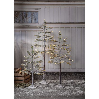 Juletr med LED Tanne 155 lys 150 cm , hemmetshjarta.dk