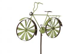 Have stick Cykel Metal Grøn 50x35 / 130cm , hemmetshjarta.dk