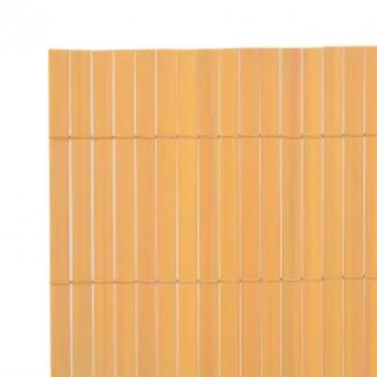 Have balkon altan afskrmning PVC gul 110x500 cm , hemmetshjarta.dk