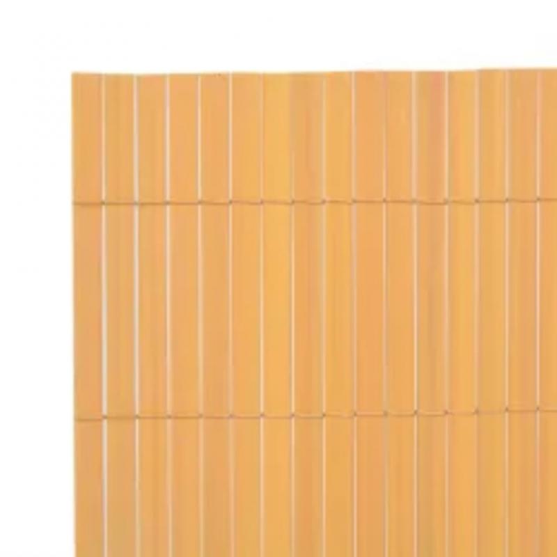 Have balkon altan afskrmning PVC gul 110x500 cm , hemmetshjarta.dk