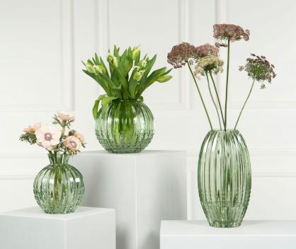 A Lot Dekoration - Vase Glas Allium Grn 20x10x18cm , hemmetshjarta.dk