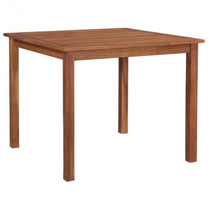 Spisebord til have 85x85x74 cm massivt akacietr , hemmetshjarta.dk