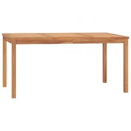 Spisebord til have 160x80x77 cm massiv teaktræ , hemmetshjarta.dk