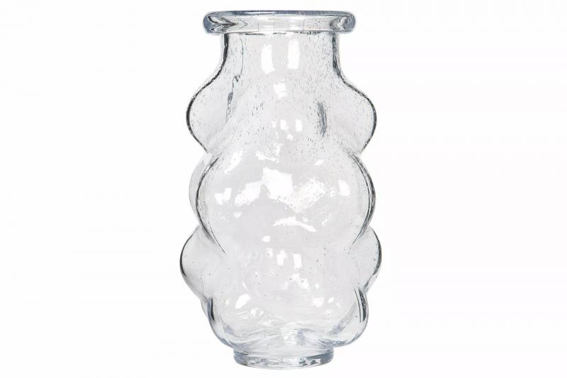 A Lot Dekoration - Vase Curve Clear 18x30cm , hemmetshjarta.dk
