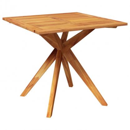 Spisebord til have 85x85x75 cm massivt akacietr , hemmetshjarta.dk