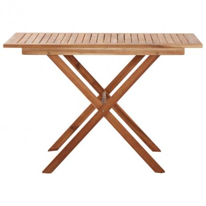 Spisebord til have 110x67x74 cm massivt akacietr , hemmetshjarta.dk