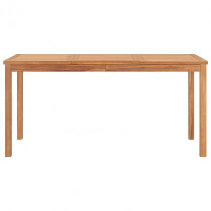 Spisebord til have 160x80x77 cm massiv teaktr , hemmetshjarta.dk