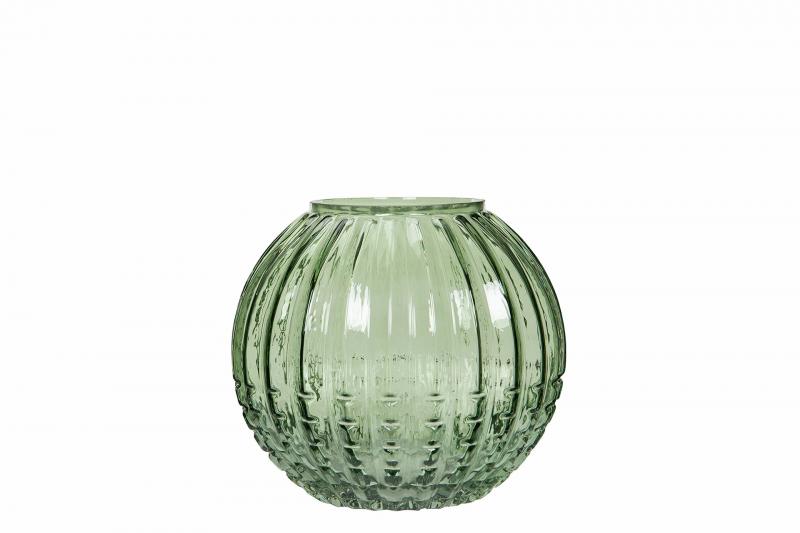 A Lot Dekoration - Vase Glas Allium Grn 20x10x18cm , hemmetshjarta.dk