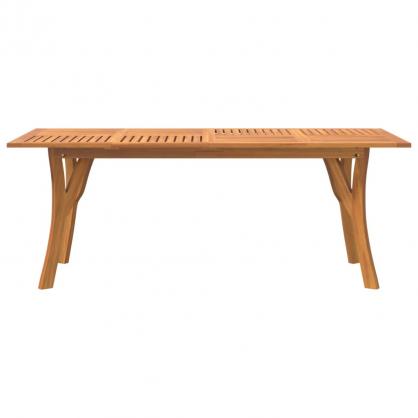 Spisebord til have 200x90x75 cm massivt akacietr , hemmetshjarta.dk