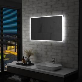 Badeværelsesspejl LED rektangulært 100x60 cm , hemmetshjarta.dk