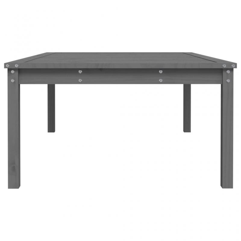 Spisebord til have 121x82,5x45 cm gr massiv fyrretr , hemmetshjarta.dk