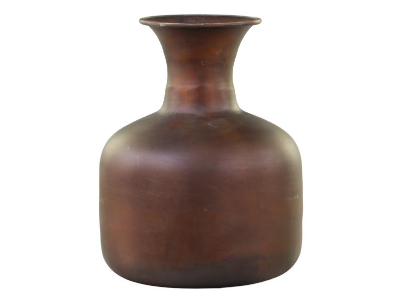 Vase antik messing H20,5/D16,5 cm , hemmetshjarta.dk