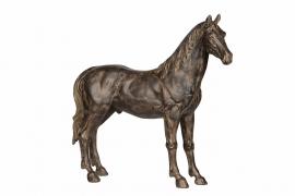 A Lot Dekoration - Dekoration Hest brun Polyresin 46x10x43cm , hemmetshjarta.dk