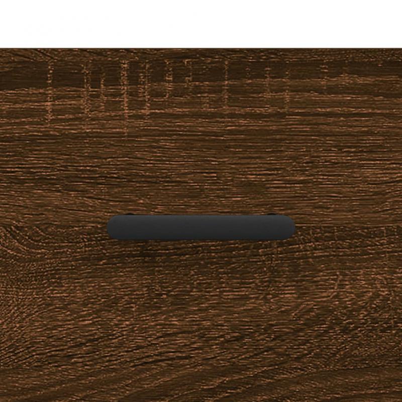 Vgmonteret sengebord brun eg 35x35x20 cm 2 stk , hemmetshjarta.dk