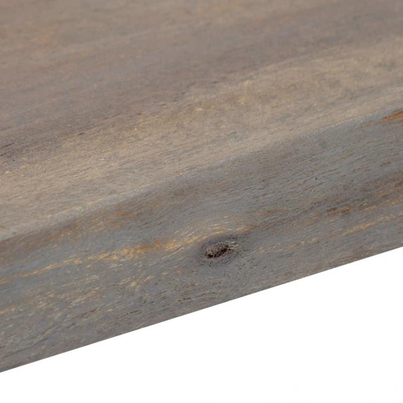 Aflastningsbord Konsolbord 115x35x76 cm grt massivt akacietr og jern , hemmetshjarta.dk