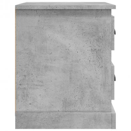 Sengebord 39x39x47,5 cm betongr , hemmetshjarta.dk