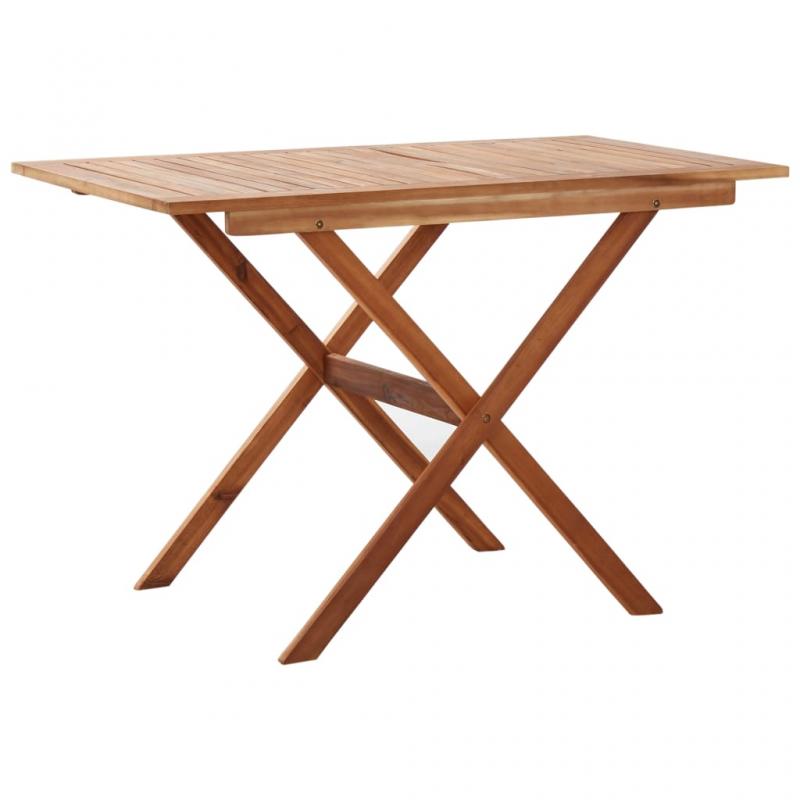 Spisebord til have 110x67x74 cm massivt akacietr , hemmetshjarta.dk