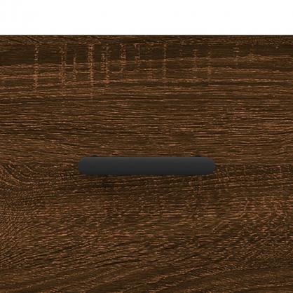 Vgskab brun eg 60x36,5x35 cm konstrueret tr , hemmetshjarta.dk