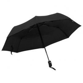 Paraply automatisk folde sort 95 cm , hemmetshjarta.dk