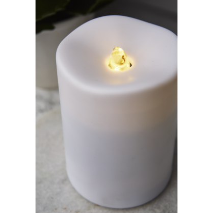 Batteridrevet Bloklys LED Water Candle 10x14cm , hemmetshjarta.dk