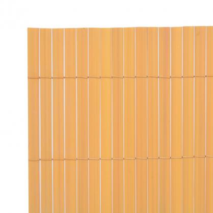 Have balkon altan afskrmning PVC 90x500 cm gul , hemmetshjarta.dk