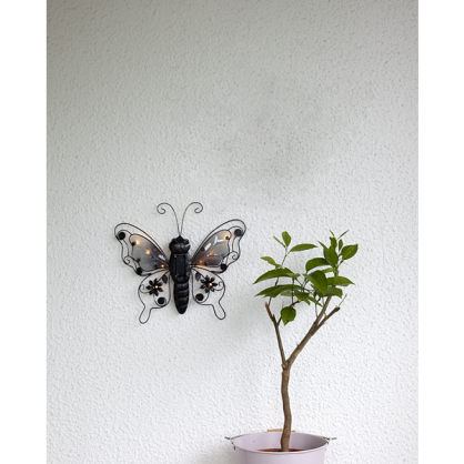 Solcelledekoration Butterfly , hemmetshjarta.dk