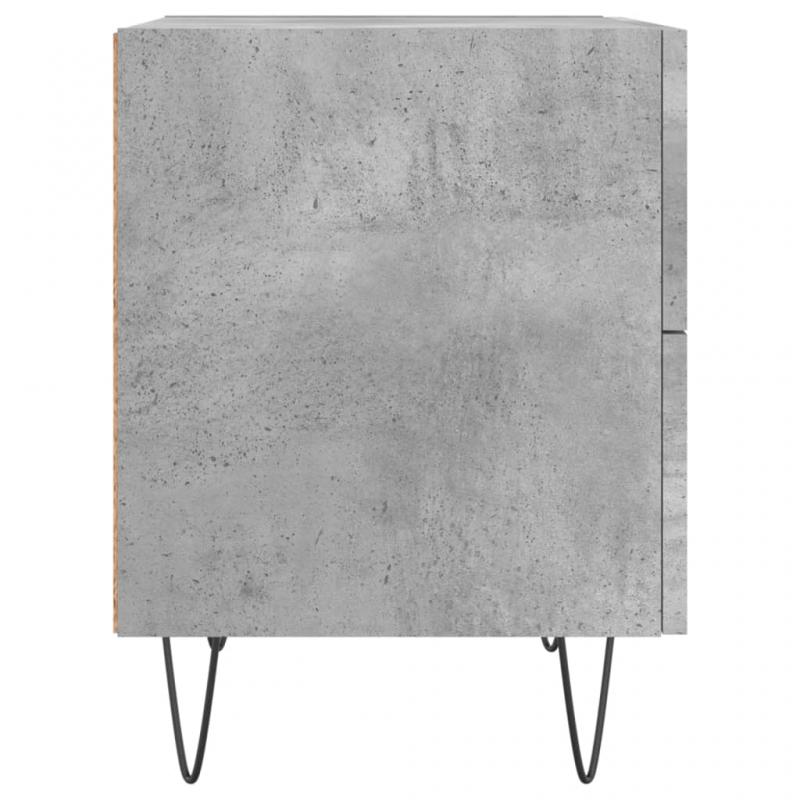 Sengebord 40x35x47,5 cm betongr 2 stk , hemmetshjarta.dk