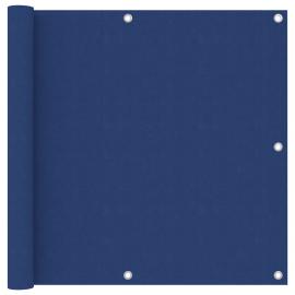 Balkonskærm blå 90x600 cm oxford stof , hemmetshjarta.dk
