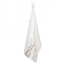 Køkkenhåndklæde Hvid, Brun 50x70 cm 3-Pack , hemmetshjarta.dk