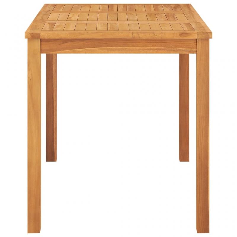 Spisebord til have 120x70x77 cm massiv teaktr , hemmetshjarta.dk