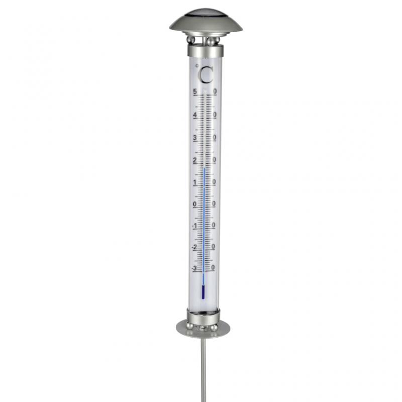 Solar lampe termometer med lampe , hemmetshjarta.dk