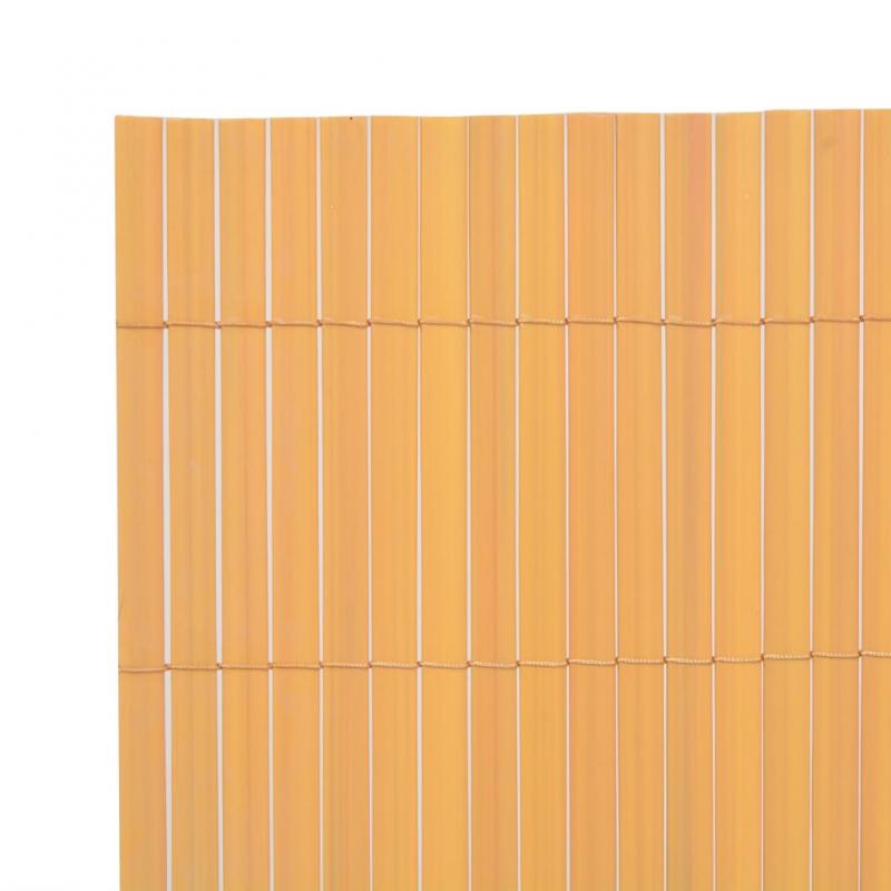 Have balkon altan afskrmning PVC 90x300 cm gul , hemmetshjarta.dk