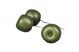 A Lot Dekoration - Pynt Æble grøn tråd 45mm 10-pak , hemmetshjarta.dk
