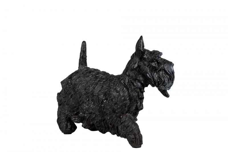 A Lot Dekoration - Dekoration Hund Scottish Terrier Poly 13x12,5cm , hemmetshjarta.dk