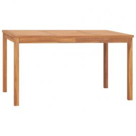 Spisebord til have 140x80x77 cm massiv teaktræ , hemmetshjarta.dk