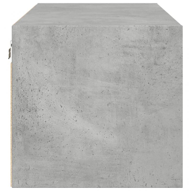 Vgskab betongr 102x37x35 cm med glaslger , hemmetshjarta.dk