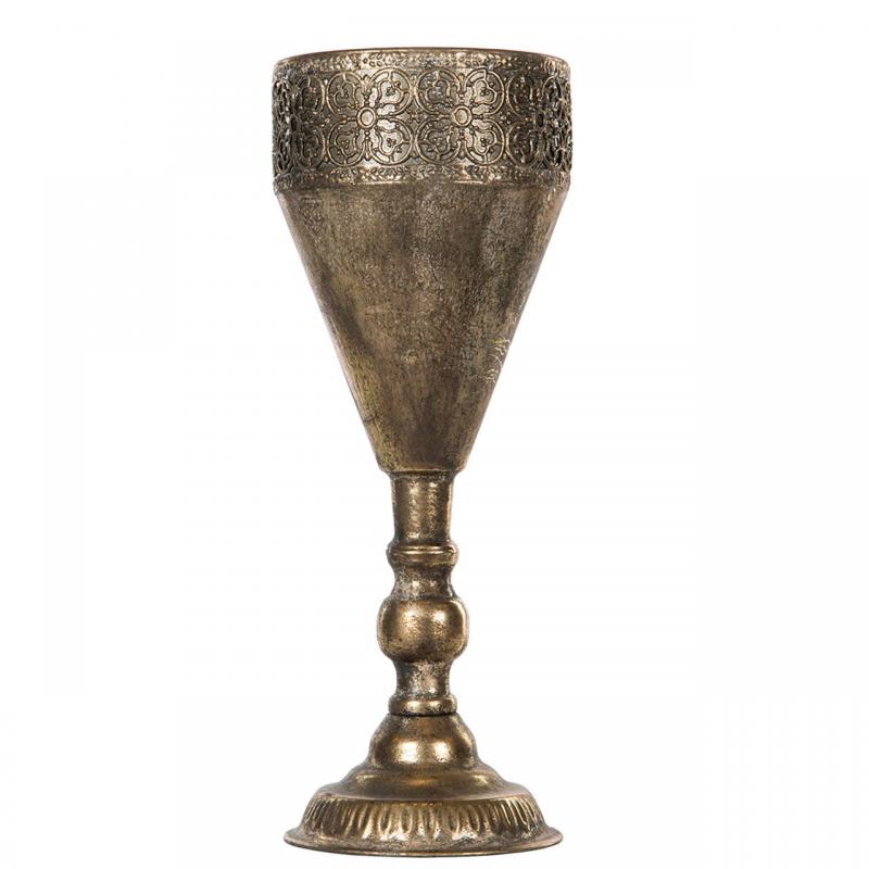 A Lot decoration Krukke Pokal skjuler Loke 32 cm - guld brun , hemmetshjarta.dk