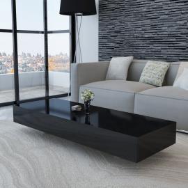 Sofabord sort højglans 115x55x31 cm , hemmetshjarta.dk