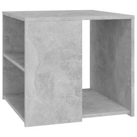 Sidebord 50x50x45 cm betongrå konstrueret træ , hemmetshjarta.dk