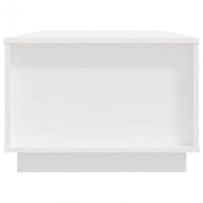 Sofabord 100x50x35 cm hvid massiv fyrretr , hemmetshjarta.dk