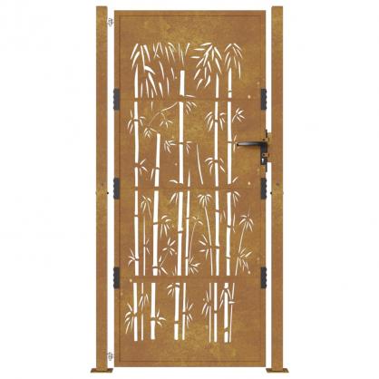 Havelge i rustfrit stl bambus design 105x205 cm , hemmetshjarta.dk