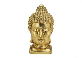 Dekoration Buddha XL guld hoved magnesia (B/H/D) 27x47x25 cm , hemmetshjarta.dk