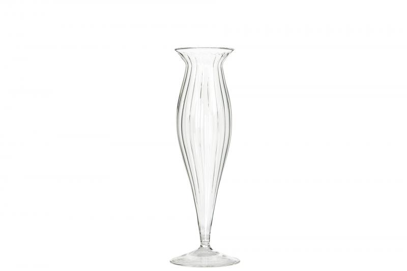 A Lot Dekoration - Vase Glas Nouveau 7,5x23,5cm , hemmetshjarta.dk