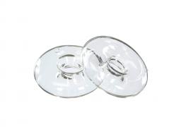 Flytende ring/Snitt Glas 6x2cm 3-pack , hemmetshjarta.dk