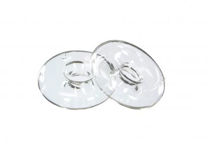 A Lot Dekoration - Dekoration Flydende ring snitt Glas 6x2cm 6-pack , hemmetshjarta.dk