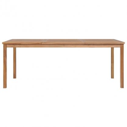 Spisebord til have 200x100x77 cm massiv teaktr , hemmetshjarta.dk