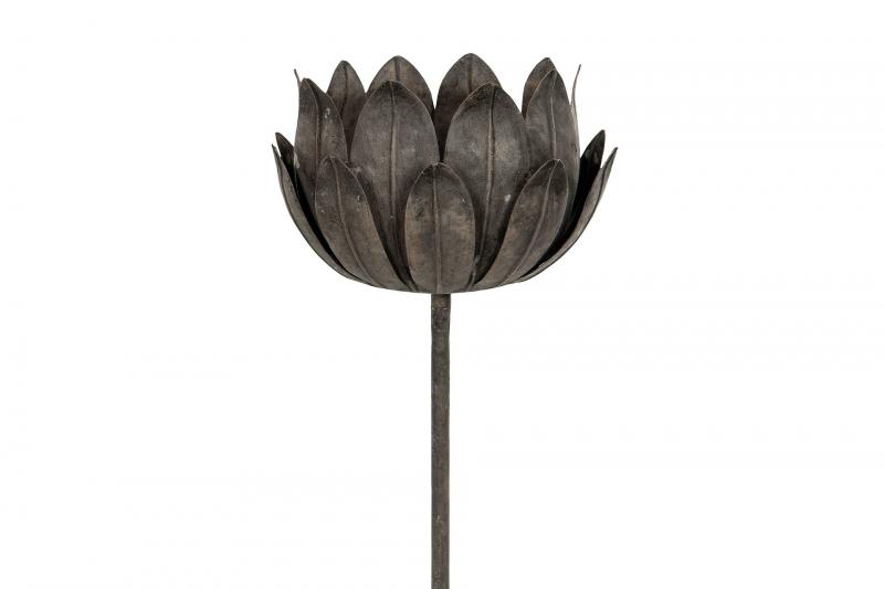 A Lot Dekoration - Marshall holder Flower Metal 24x24 94cm 2-pack , hemmetshjarta.dk