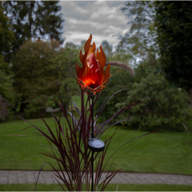 Solcelle dekoration Melilla Flame , hemmetshjarta.dk