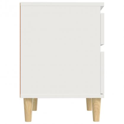 Sengebord hvid 40x35x50 cm , hemmetshjarta.dk