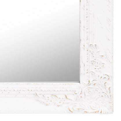 Gulvspejl barokstil hvid 40x160 cm , hemmetshjarta.dk